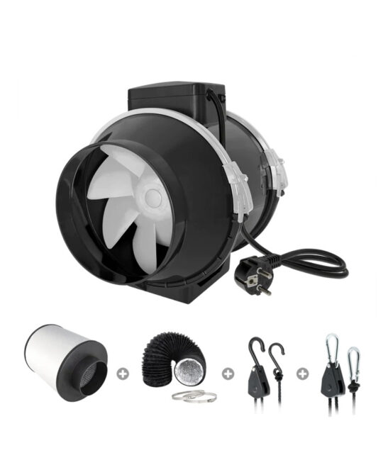 Trafika Entlüfter Kit 100 mm - 250 m3/h